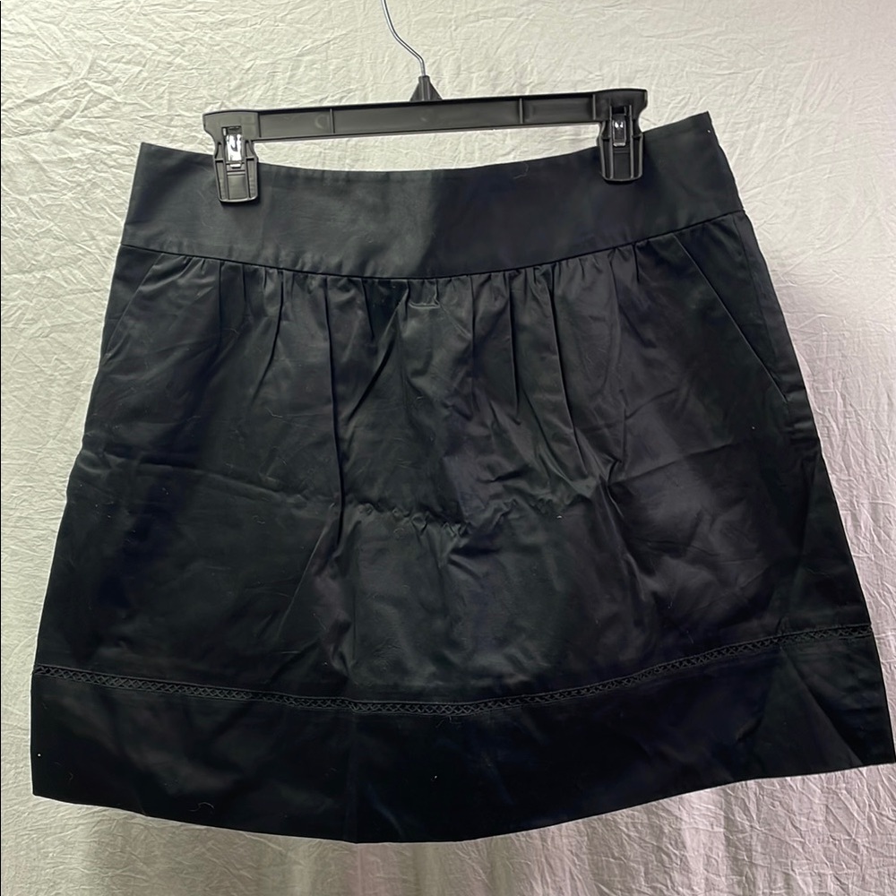 LOFT Black Mini Skirt